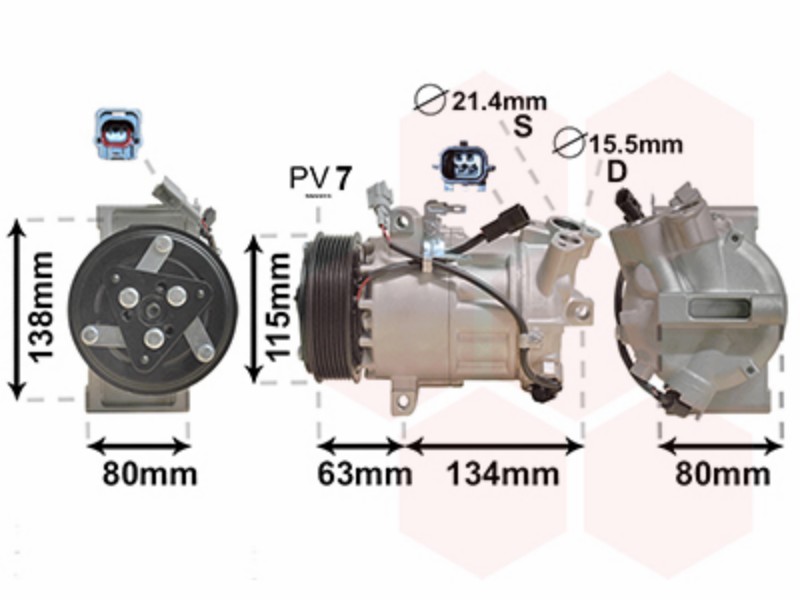 Air conditioning compressor