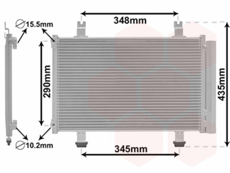VWZ condenser with drier