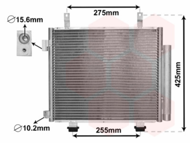 VWZ condenser with drier