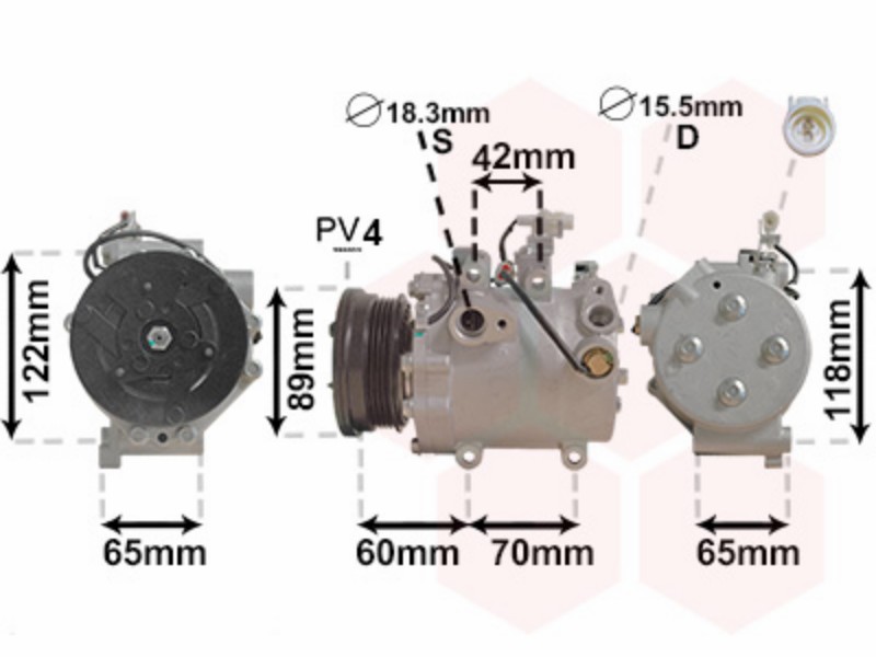 Air conditioning compressor