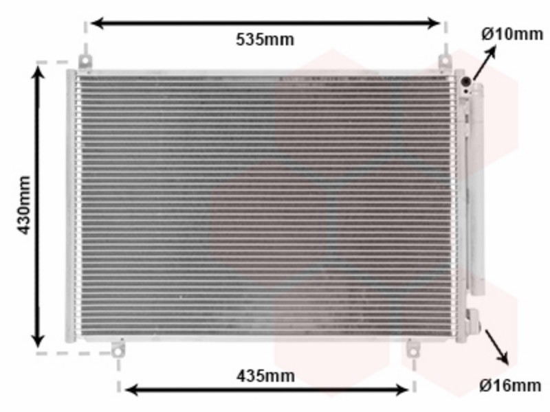 Condenser with dryer