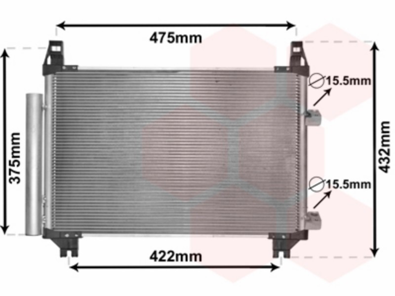 Condenser with dryer
