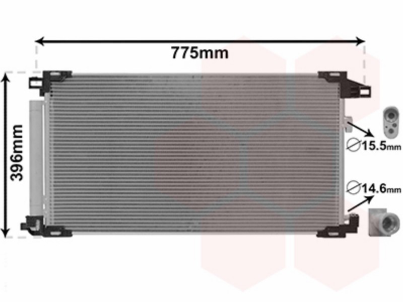 VWZ condenser with drier
