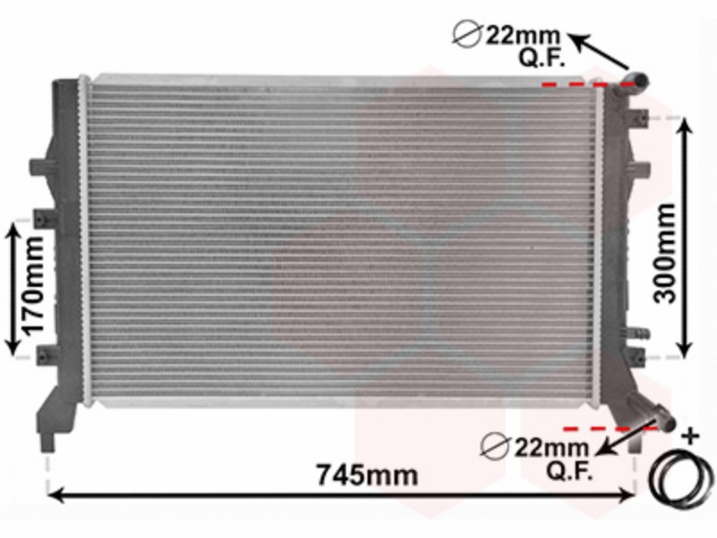 Vwz auxiliary cooler
