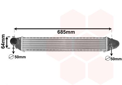 VAN WEZEL 58004248 / Intercooler