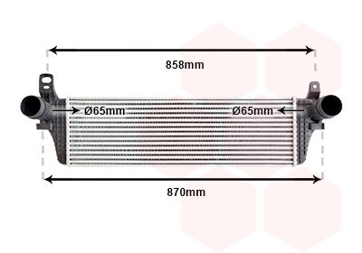 VAN WEZEL 58004313 / Intercooler
