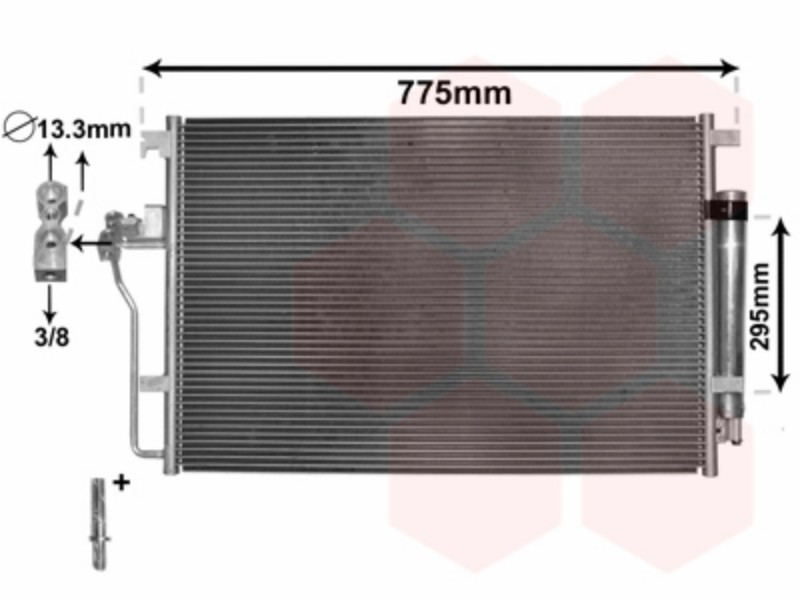 Condenser with dryer