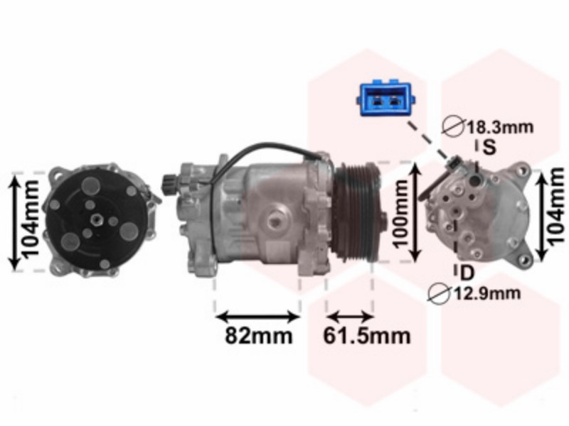 Air conditioning compressor