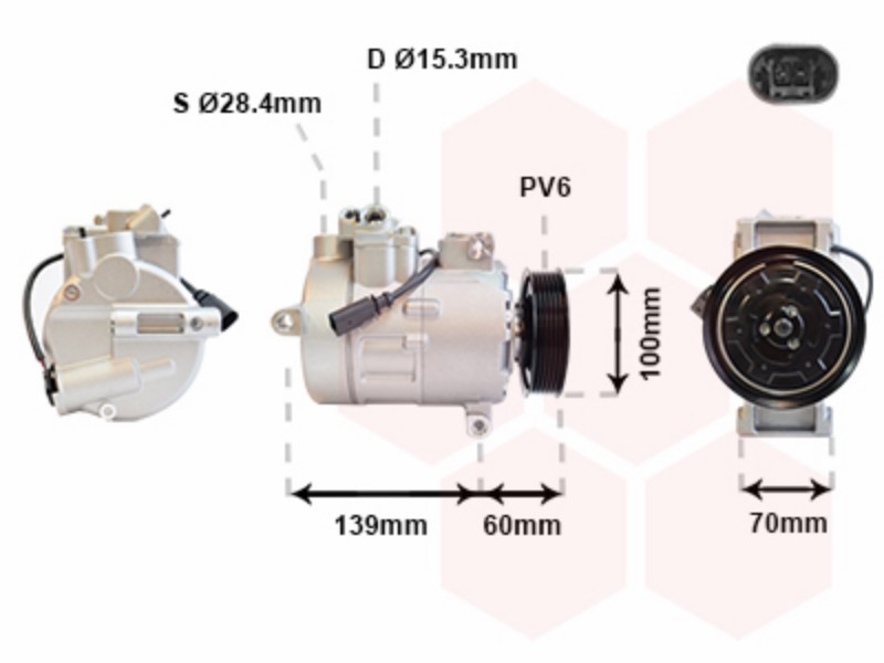 Air conditioning compressor