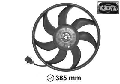 VAN WEZEL 5827745 / Ventola, Raffreddamento motore
