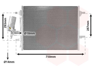 Condenser with dryer