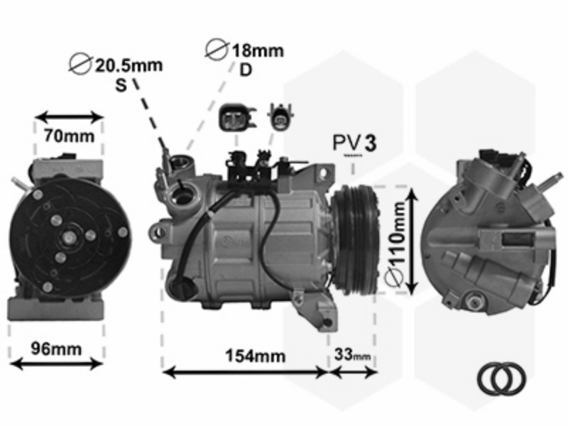 Air conditioning compressor