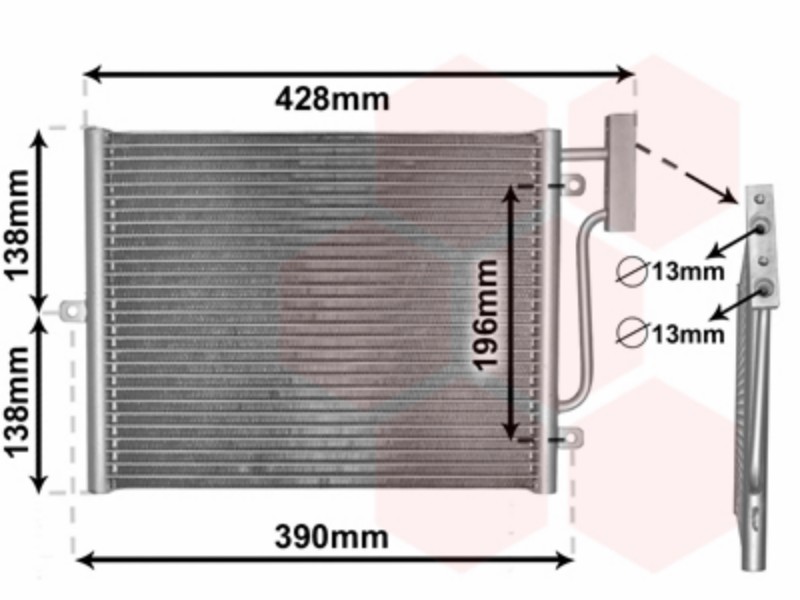 VWZ condenser without drier