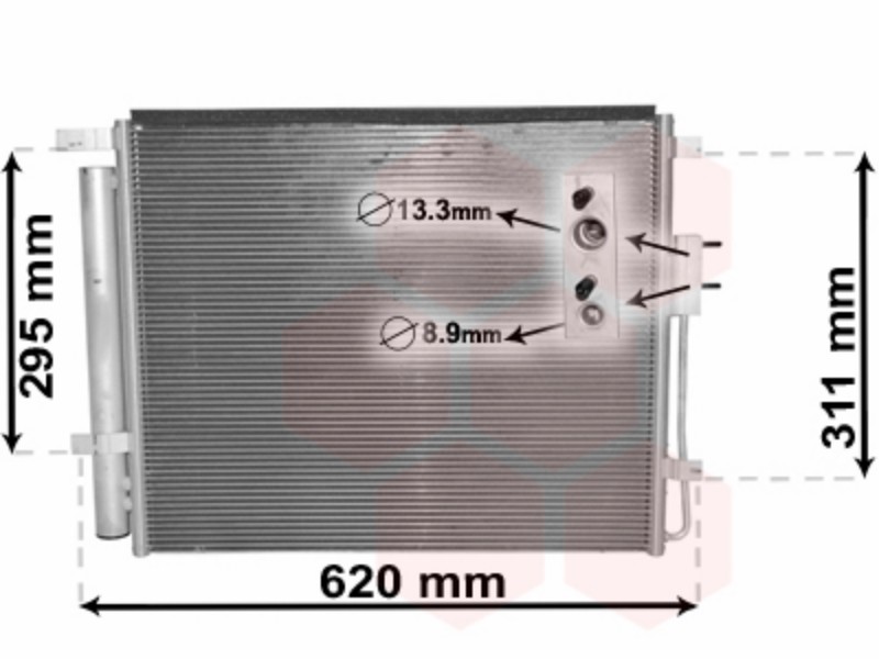 VWZ condenser with drier