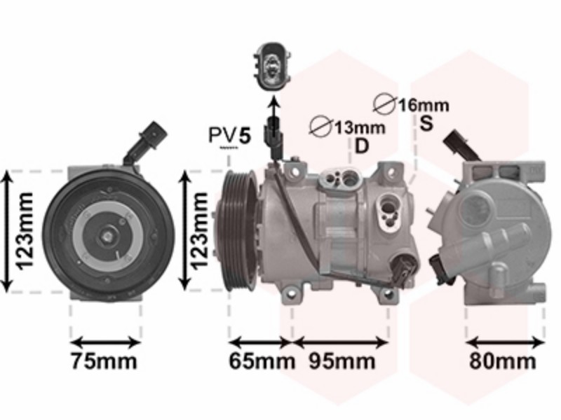 Air conditioning compressor