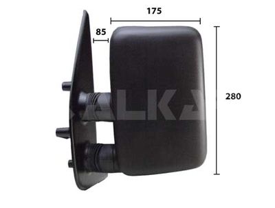 ALKAR 9250961 / Specchio retrovisore esterno