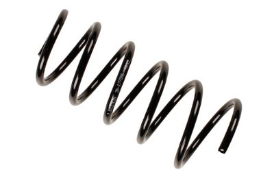 Coil spring car