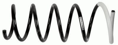 Coil spring car