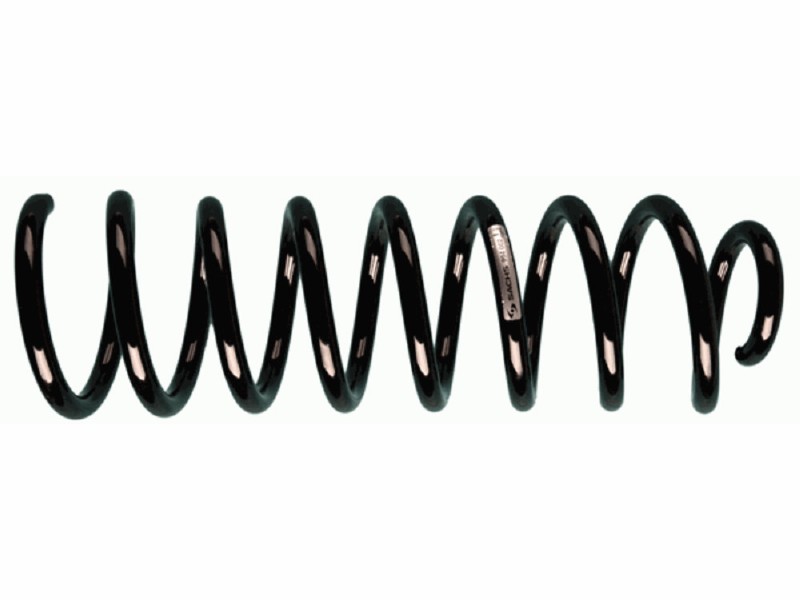 Coil spring car