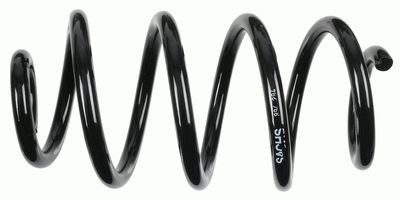 Coil spring car