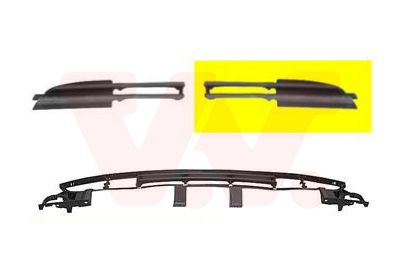 VAN WEZEL 0649591 / Griglia di ventilazione, Paraurti ** Equipart **