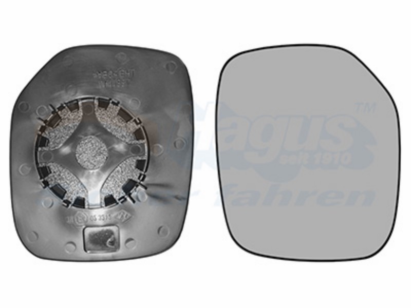 Right mirror plate
