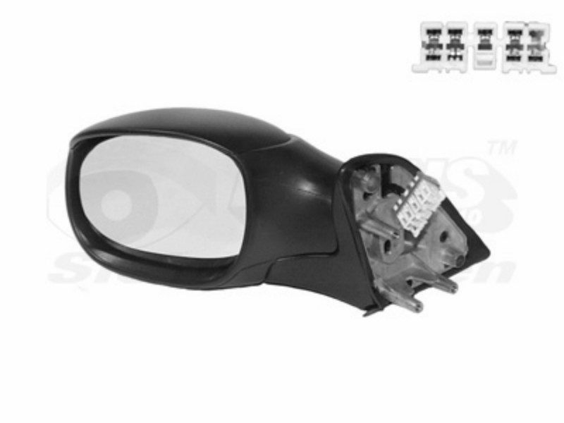 Electric rear-view mirror left