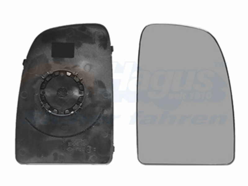 Right mirror plate