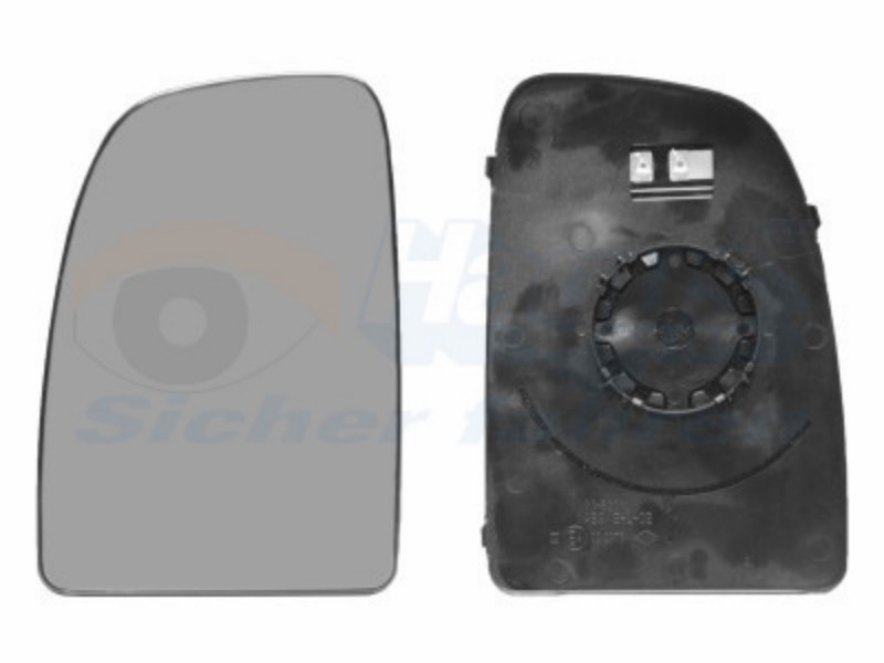 Left mirror plate