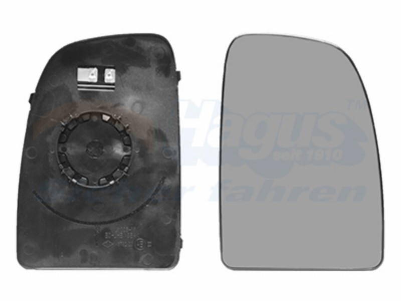Piastra specchio DX Ducato/Boxer 06+ Upp/Heat