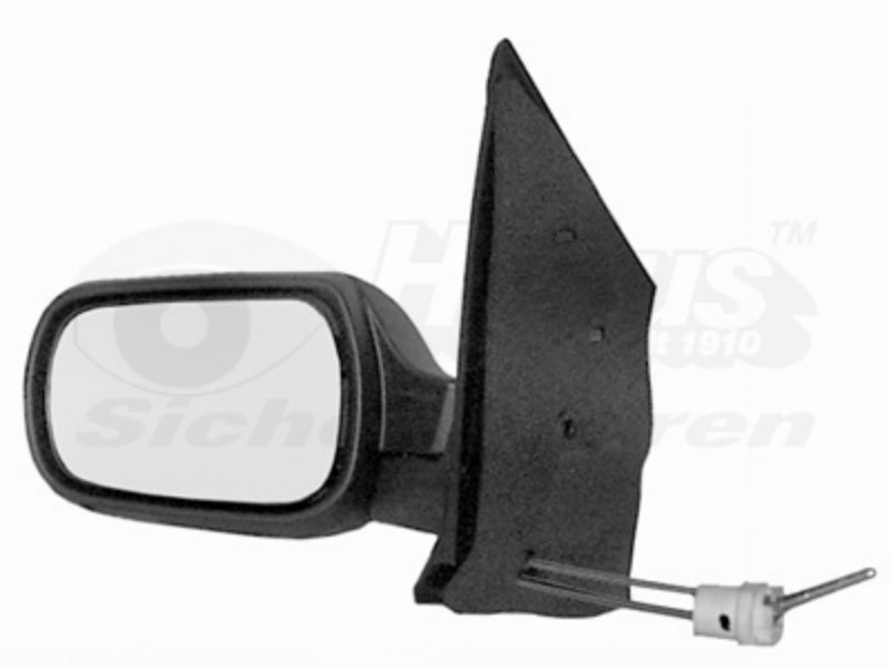 Manual rear-view mirror left