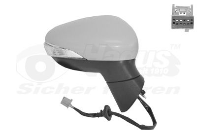 VAN WEZEL 1807806 / Specchio retrovisore esterno * HAGUS *