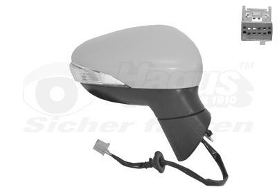 VAN WEZEL 1807808 / Specchio retrovisore esterno * HAGUS *