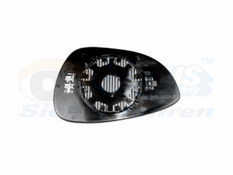 Piastra specchio sinistra asferica-termica cromata Ford - Fiesta mk VI - mod. 12/08 - 12/12 OE 1671414