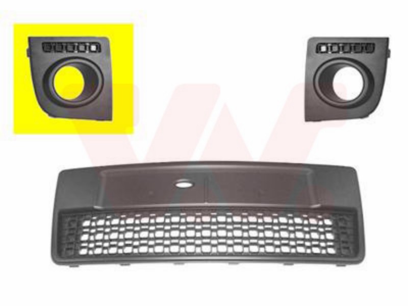 Griglia destra paraurti nera-con sede fendi Ford - fusion - mod. 09/05 - 07/09 OE 1369324