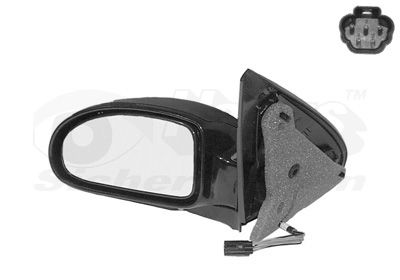 Electric rear-view mirror left