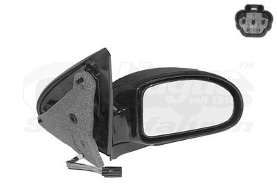 VAN WEZEL 1858808 / Specchio retrovisore esterno * HAGUS *