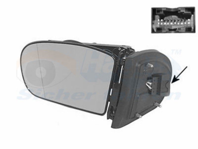 Specch. elett. SX Mercedes 203