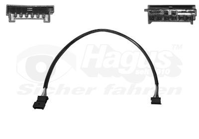VAN WEZEL 3077870 / Condotto raccordo, Specchio esterno * HAGUS *