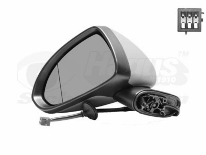 Electric rear-view mirror left