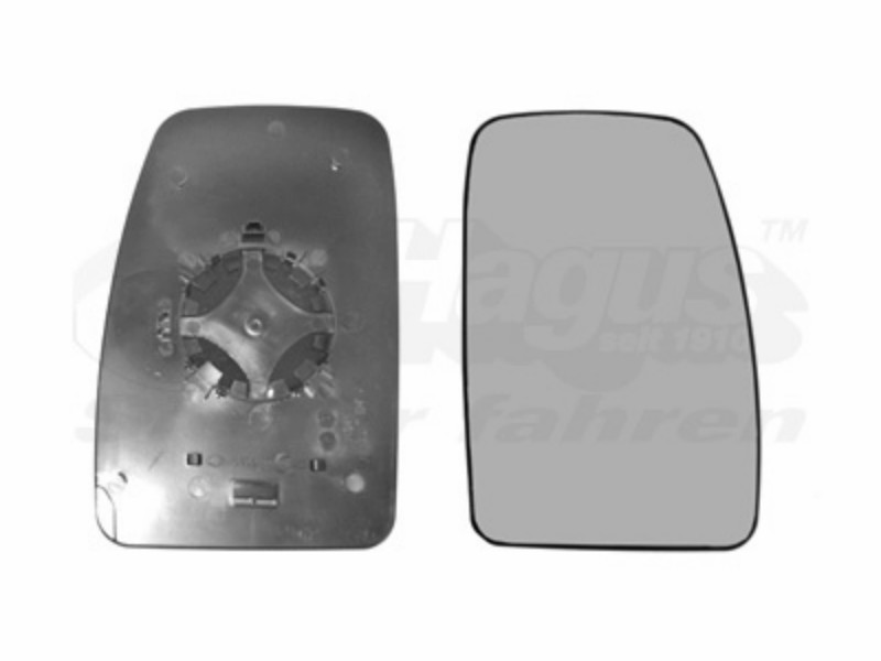 Right mirror plate