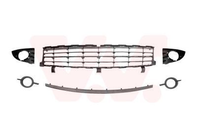 VAN WEZEL 4376590 / Griglia di ventilazione, Paraurti