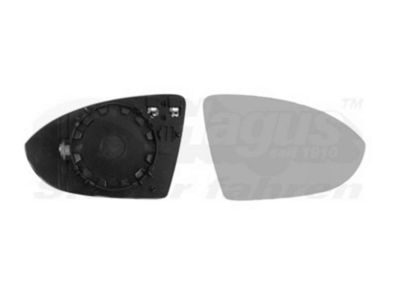Right mirror plate
