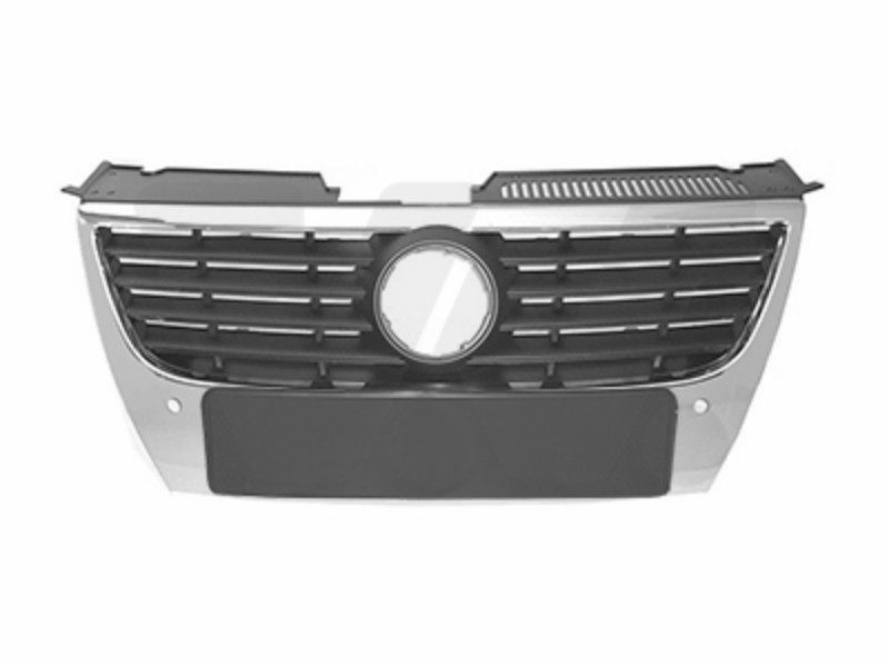 Griglia radiatoree VW Passat 05+ nero /cromato/a+park.ctrsx
