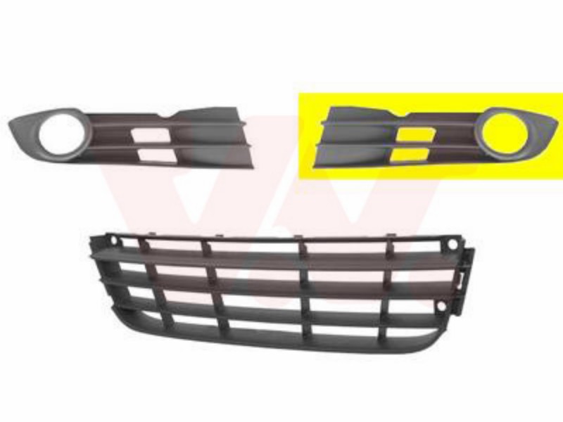 Griglia sinistra paraurti anteriore Volkswagen - Touran - mod. 11/06 - 08/10 OE 1T0853665F9B9