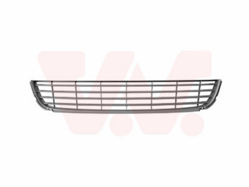 Griglia centrale paraurti anteriore-nera Volkswagen - Golf VI - mod. 09/08 - 09/12 OE 5K0853677A9B9