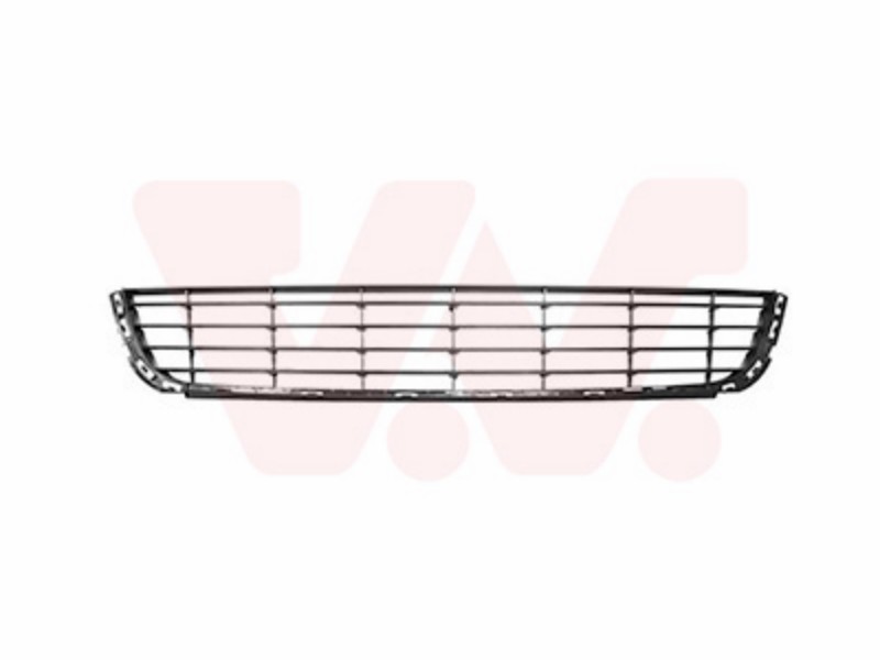 Griglia paraurti sezione inferiore VW Golf VI 08+ nero pour moulure chromee