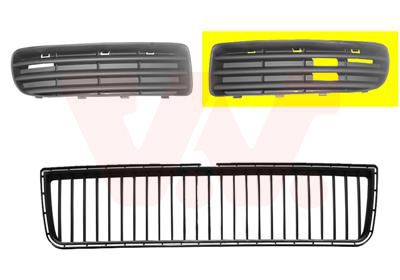 VAN WEZEL 7621591 / Griglia di ventilazione, Paraurti
