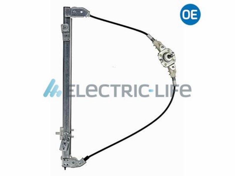 Alzacristallo manuale Fiat doblò 2 porte, porte anteriori (4P) (6/2006>2009)