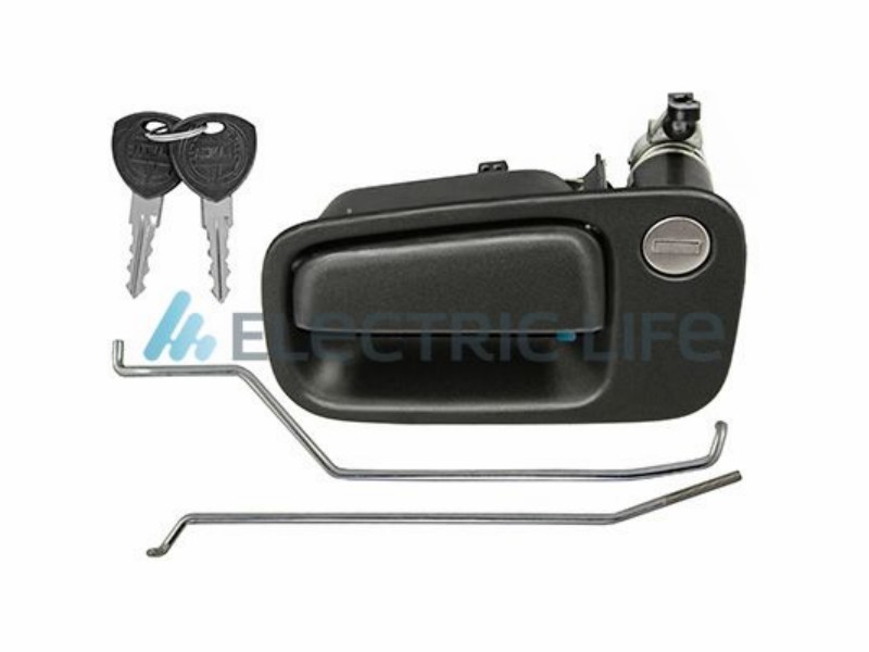 Maniglie porta esterne anteriore destra nera Lancia y (1995>2003) 2 porte